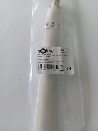 Passador de Janela F Fêmea - F Fêmea Goobay