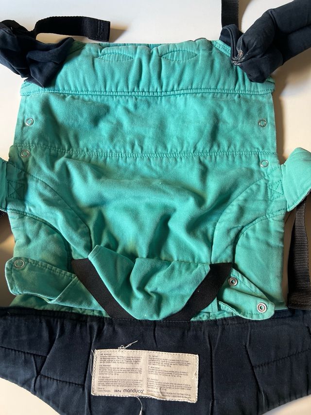 Manduca portabebés - Gris-Verde