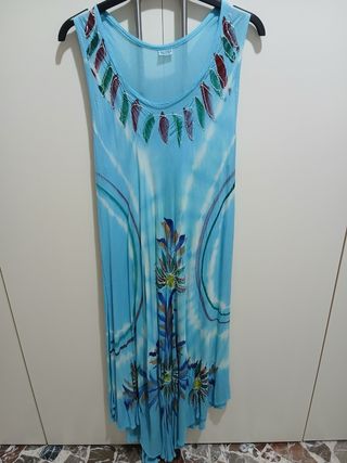 Vestito Lungo Verde - Taglia Unica