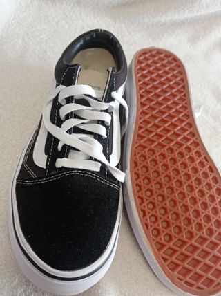 Vans lona Negras
