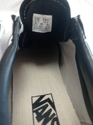 Vans lona Negras