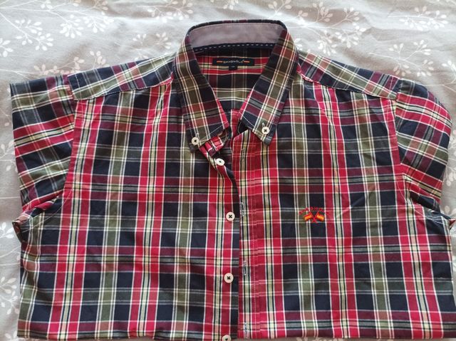 Camisa cuadros niño 12-14 años