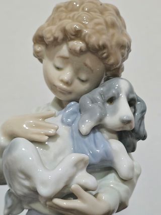 Lladro Figura "Perrito Convaleciente" #7609