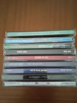 Lote 9 CDs