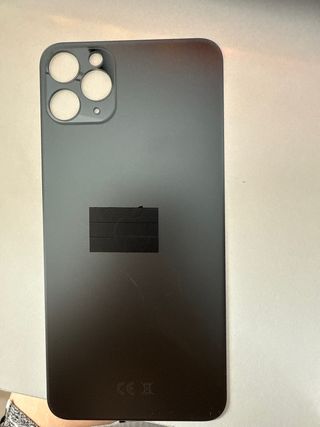 Tapa trasera iPhone 11 Pro Max negra