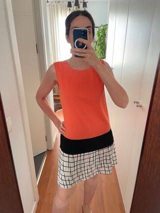 Vestido Kling Naranja Talla 2