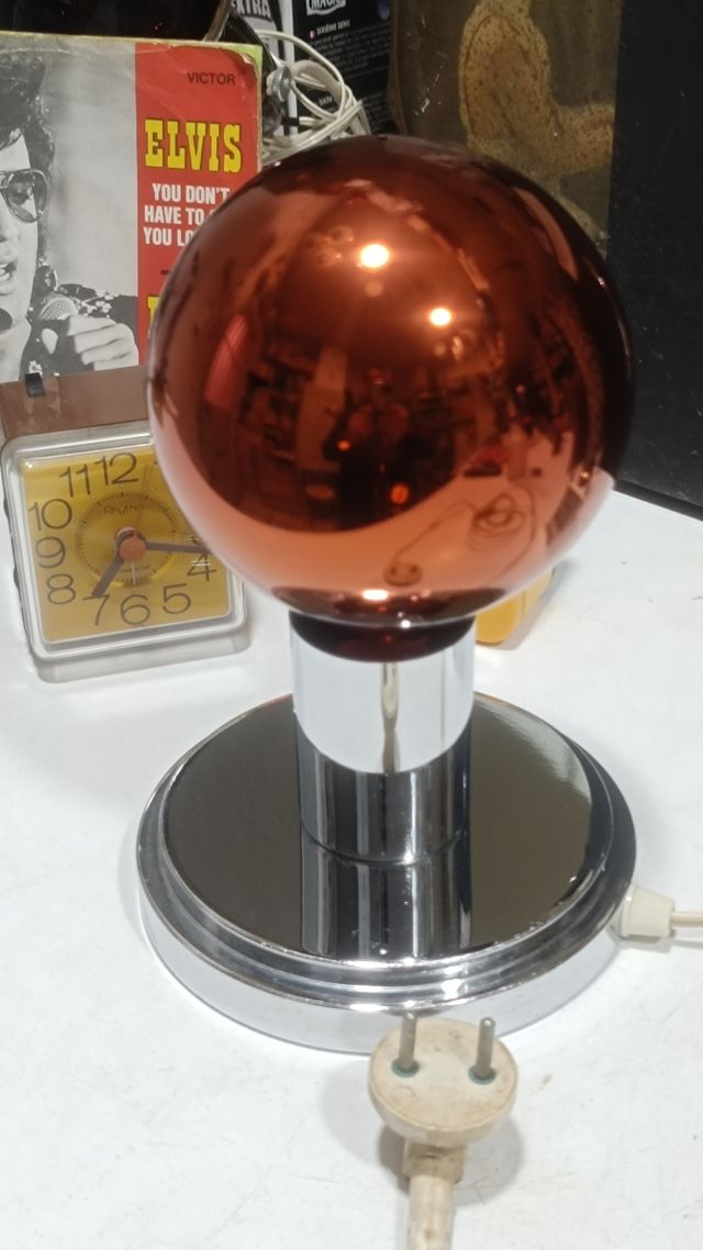 Lámpara de mesa vintage space age