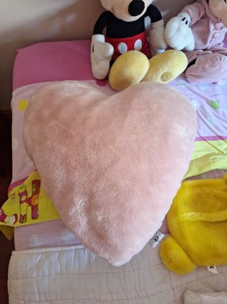 Cojín Pantera Rosa Corazón