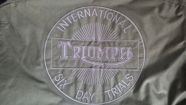 Chaqueta Original Triumph Six Day Steve McQueen