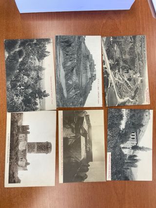 Postales centenarias (algunas) de Barcelona