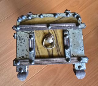 Baúl antiguo musical vintage