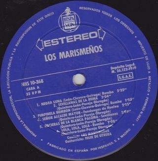 Vinilo Los Marismeños - Flamenco