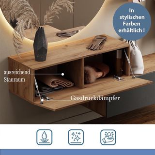 Mueble colgante blanco