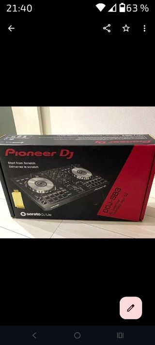 Equipo música DJ -profesional