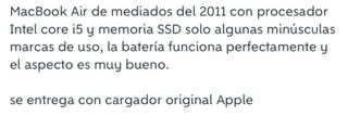 MacBook Air 11" - i5 - SSD