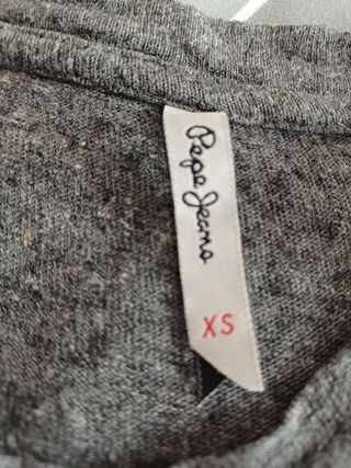 Camiseta Pepe Jeans gris - Talla xs