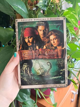 DVD Piratas del caribe