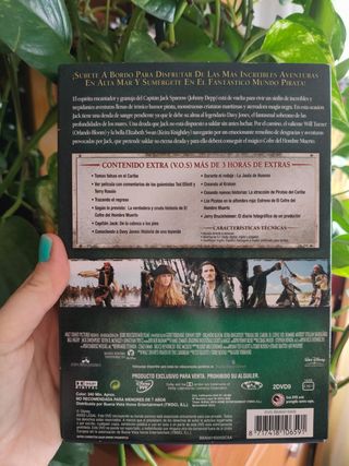 DVD Piratas del caribe