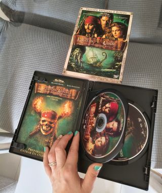 DVD Piratas del caribe