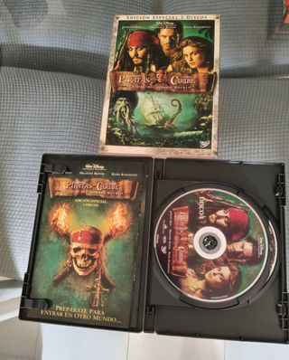 DVD Piratas del caribe