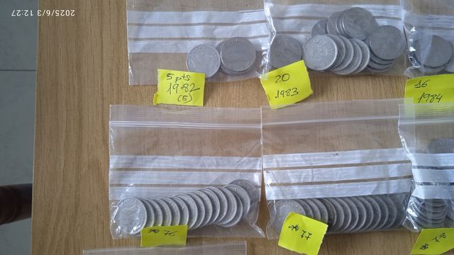 Monedas Peseta Juan Carlos I