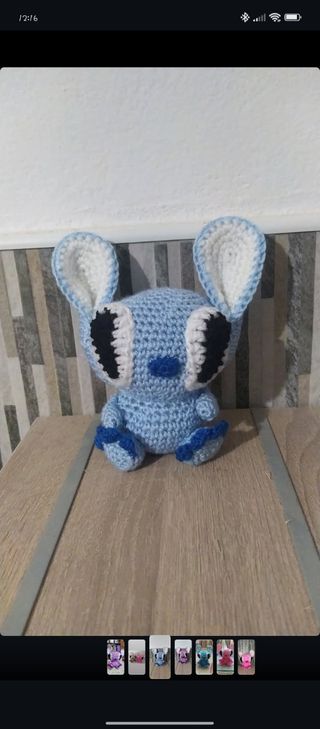 Peluches Amigurumi Stitch