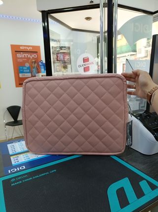 Funda portátil 13-15 pulgadas rosa