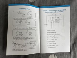 Sacaleches eléctrico doble Bellababy BLA8015-02