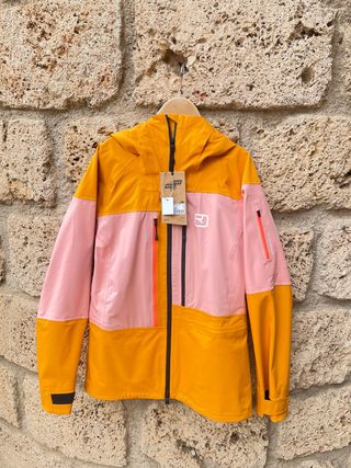 Chaqueta Ortovox naranja-rosa