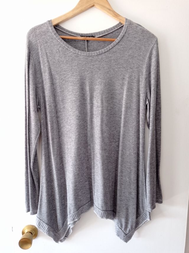 Jersey cinza mulher - Tamanho L