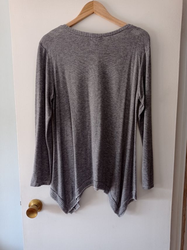 Jersey cinza mulher - Tamanho L