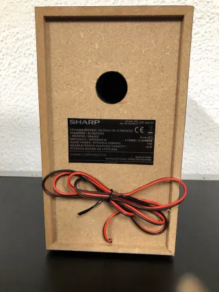 Altavoces SHARP CP-UH1H NUEVOS