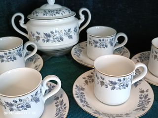 Conjunto Chá Porcelana SPAL Azul