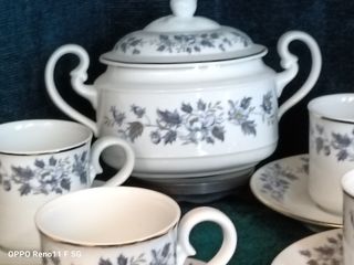 Conjunto Chá Porcelana SPAL Azul