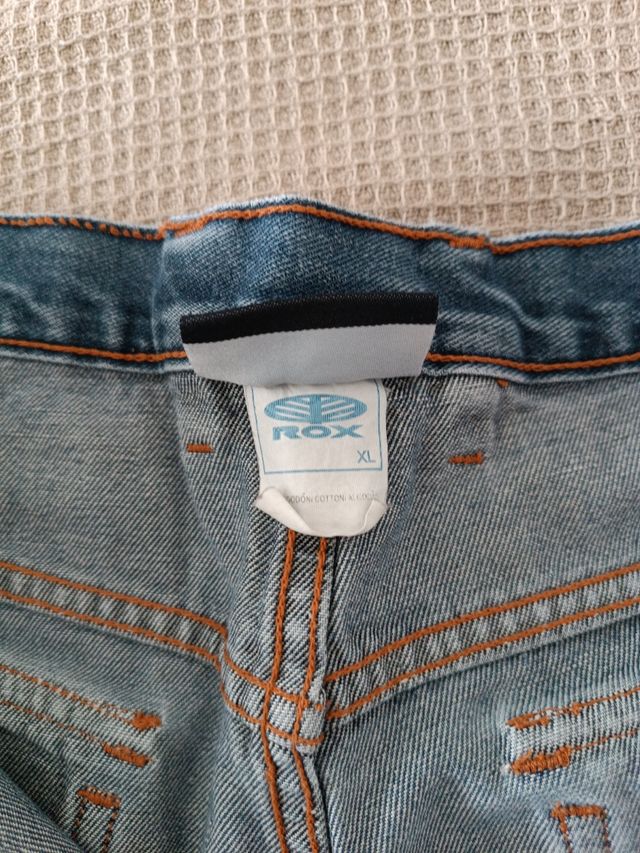 Bermudas Vaqueras Rox - Azul