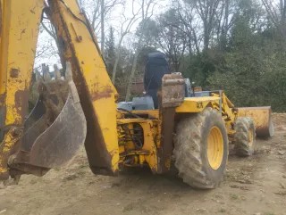 Retroexcavadora jcb