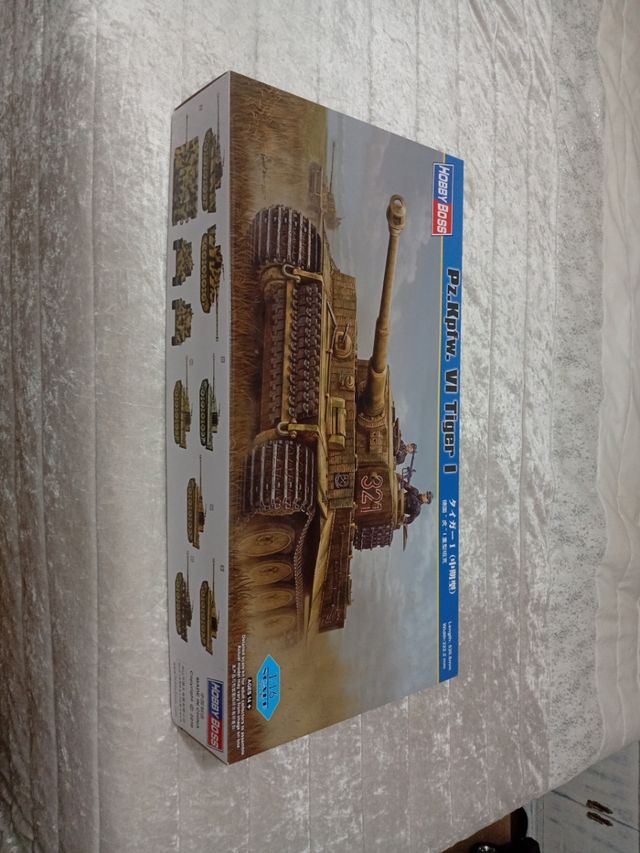 Maqueta tanque Tiger I 1/16
