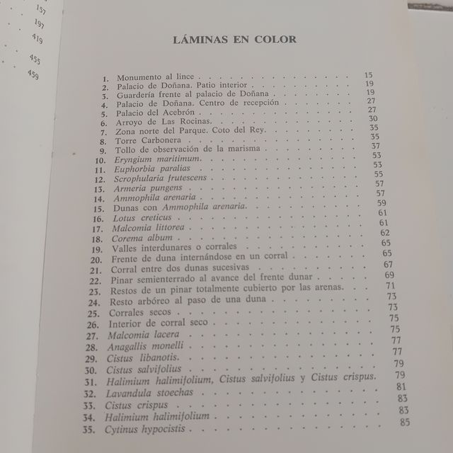Guia de campo parque nacional de Doñana