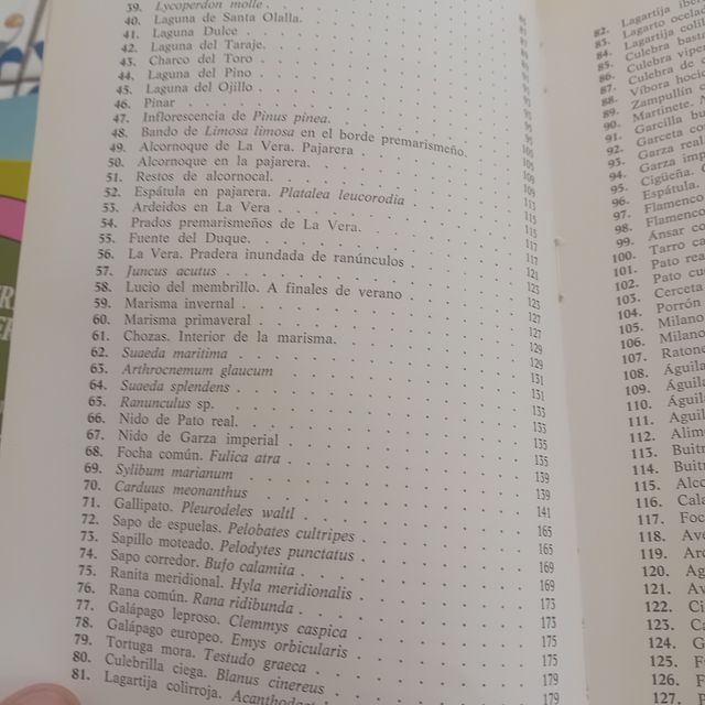 Guia de campo parque nacional de Doñana