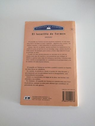 El lazarillo de tormes(lectura) 