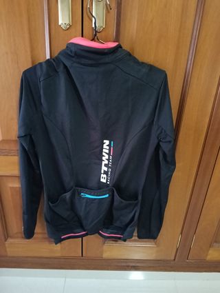 Maillot ciclismo invierno B'Twin mujer