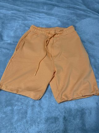 Bermudas Zara - Pantalones cortos anaranjados
