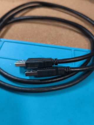 Cable alargador doble USB