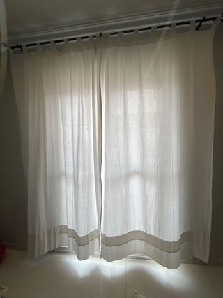 Cortinas algodón 