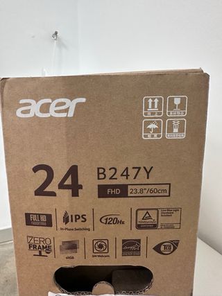 Monitor Acer 24" - Negro