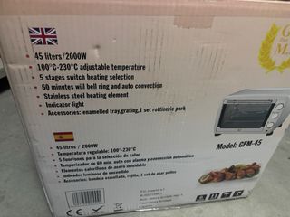 Horno eléctrico Gran Mayer GFM-45 45L