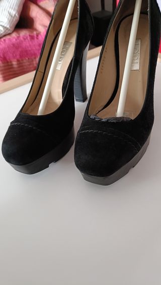 Tacones LODI negros, talla 37