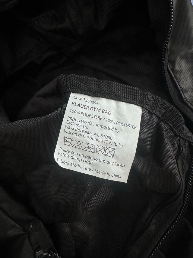 Bolsa deportiva Blauer - Negra