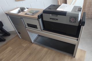 Mueble Camper - Cocina completa