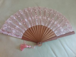 Abanicos bolillos artesanales